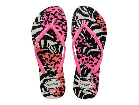 havaianas slim animal