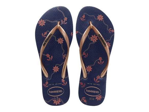 havaianas slim nautical