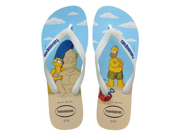 bart simpson havaianas