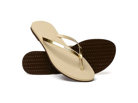 havaianas slim you metallic